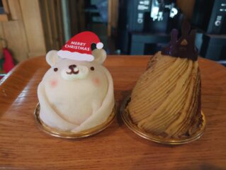 12/14（日）出会いイベント、パティシエと一緒にラジオ取材