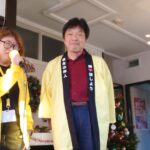 12/14（日）出会いイベント、ラジオレポーターの取材を受ける